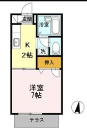 エーデルハイムⅡの物件間取画像